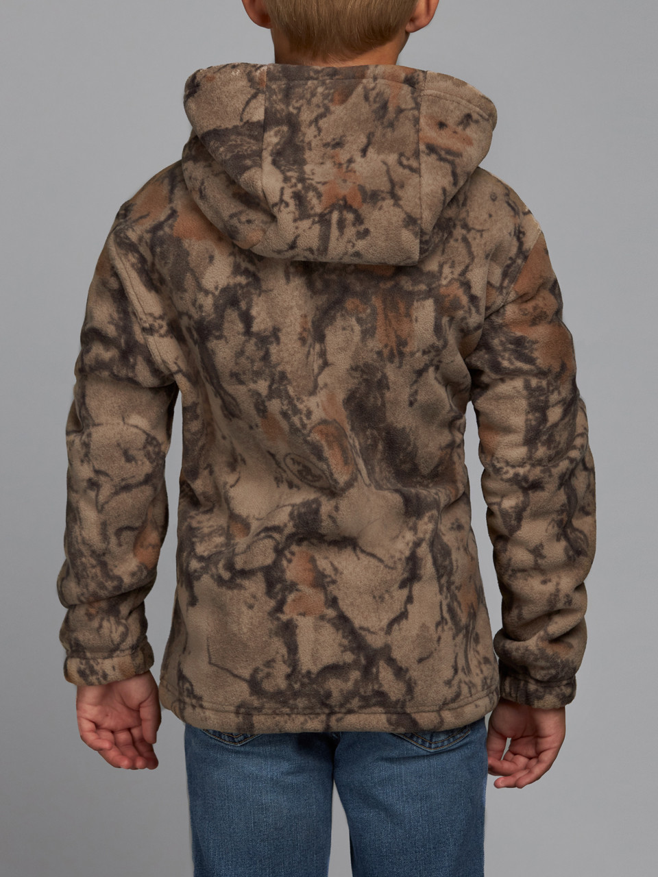 Youth Camo Jacket | Classic Fleece | Natural Gear