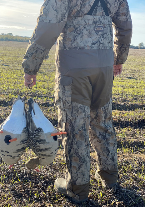 Natural Ultimate Duck Bib - Camouflage Overalls