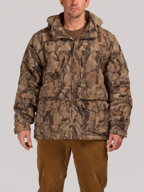 Wooden Trail Fleece Jacket, Big Game Camo 