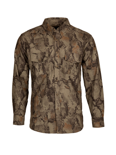 Natural 7 Button Flannel Shirt Natural 7 Button Flannel Shirt
