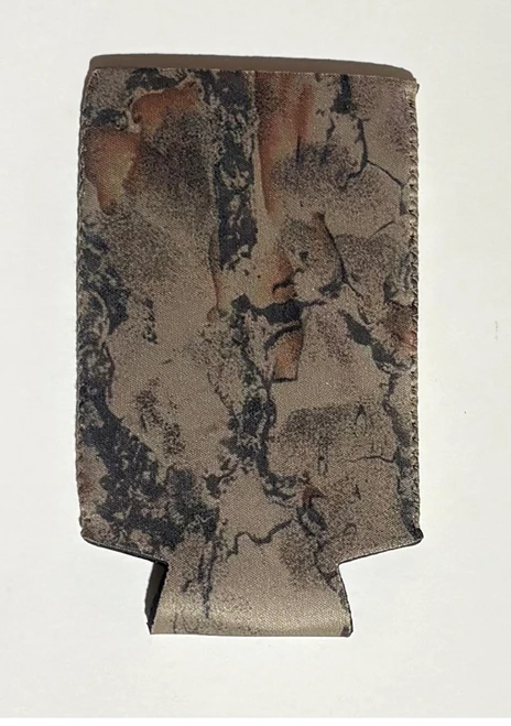 Blank Natural Camo Slim Can Cooler