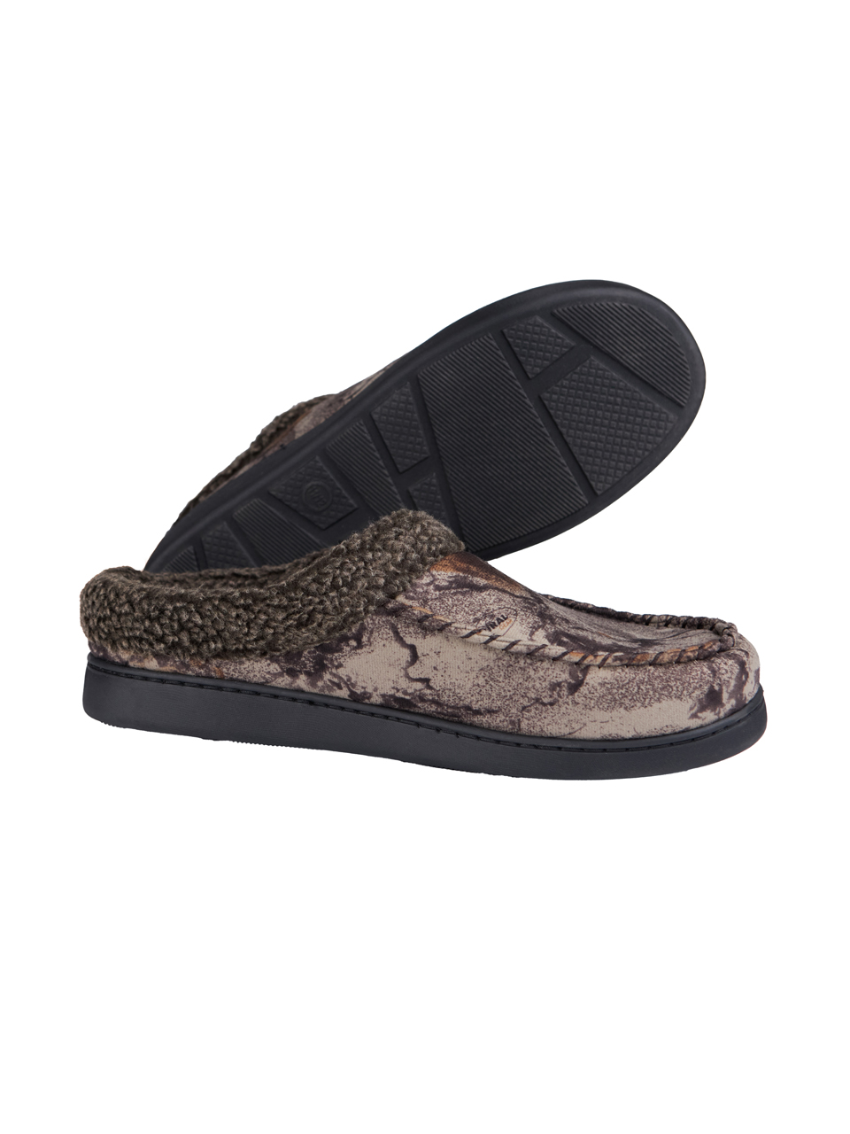 Slippers Realtree Shoes Mens Realtree Memory Foam Camo Faux Fur