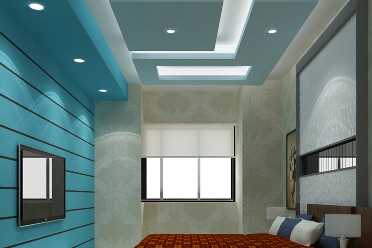 Living Room POP False Ceiling Service at Rs 70/square feet in Hassan