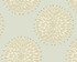European Wall Paper - FloralsFlowers Pattern - Off White, Gold, Brown, Beige - HSMAR80450