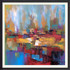 Abstract Square Wall Art Paint - Senza titolo - HSAV-42765