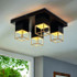 Online India Home Interior Luxury Decorative Fancy Light - Signature Ceiling Light -SQUARES OF SYMMETRY -A