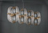 Signature Chandelier Light -BAGUETTE OF GOLD -A Signature Chandelier Light -BAGUETTE OF GOLD -A