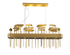 Signature Chandelier Light -GOLDILOCKS AND THE MANY RINGS Signature Chandelier Light -GOLDILOCKS AND THE MANY RINGS