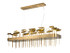 Signature Chandelier Light -GOLDILOCKS AND THE MANY RINGS Signature Chandelier Light -GOLDILOCKS AND THE MANY RINGS