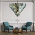 Online India Home Interior Luxury Decorative Fancy Light - Signature Chandelier Light -THE TERRIFIC TURQUOISE-B