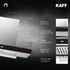 Kaff -   LUMEX DHC 60 - Front panel with black glass - Dry heat auto cleaning technology - Chimney