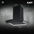 Kaff - ROVER DHC 60 - Matt Black - Hassle Free Filter Less + Dry Heat Auto Clean Technology - Chimney