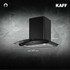 Kaff - LATINO DHC - Matt Black - Dry Heat auto Clean Technology - Chimney