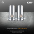 Kaff - FLORA TWIN DX - 120 (ISLAND) - Stainless Steel - nique Twin Cylinder Design - Chimney