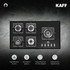 Kaff  Hobs  - KHNY 902TR- 5 Gas Burner with Italian Burners,Auto Ignition and Cast Iron Grills