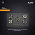 Kaff  Hobs  - BLH 865 - 5 Full Brass High Efficiency Burners with Flame Failure Device