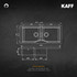 Kaff Sink -   KSG 45 DB BLK - Quartz (granite) - Double bowl