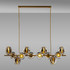 Signature Chandelier - The Smoky Thunderbolt Signature Chandelier - The Smoky Thunderbolt