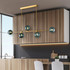 Signature Chandelier - Balls of Emerald B Signature Chandelier - Balls of Emerald B