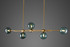 Signature Chandelier - Balls of Emerald B Signature Chandelier - Balls of Emerald B