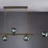 Signature Pendant Light - Balls of Emerald B
