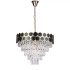 Elegance Series - Gold & Black Crystal Chandelier Elegance Series - Gold & Black Crystal Chandelier