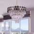 Elegance Series - Gold & Black Crystal Chandelier Elegance Series - Gold & Black Crystal Chandelier