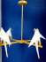 Elegance Series - Chandelier - 4 perch Birds