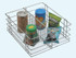 Essential Series - SS  Partition Kitchen Basket with Channel - Budget Range