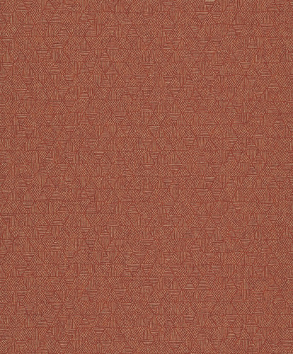 European Wall Paper - Geometric Pattern - Red - HSMARCE 3308