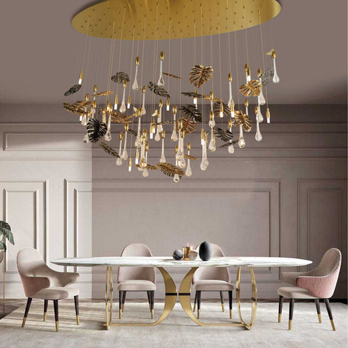 Online India Home Interior Luxury Decorative Fancy Light - Signature Chandelier Light -THE ATHENA