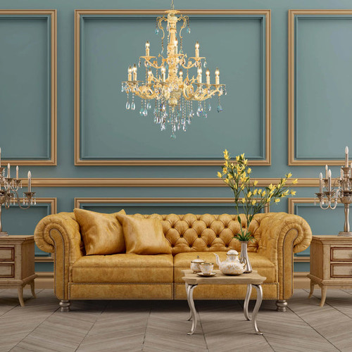 Online India Home Interior Luxury Decorative Fancy Light - Signature Chandelier Light -THE ILLUSTRIOUS INCARNATION -B