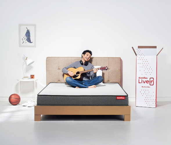Duroflex single sale bed