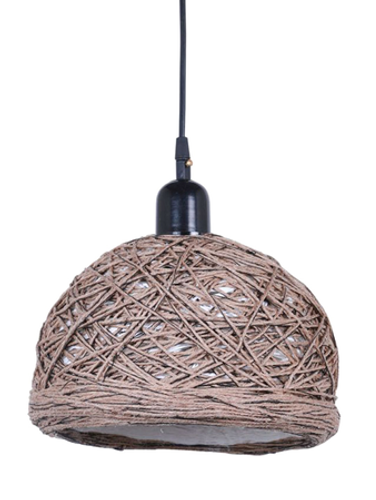 Online India Home Interior Luxury Decorative Fancy Light - Emerald Pendant Light - Brown 12 Inches String Bowl Pendant Lamp Online India Home Interior Luxury Decorative Fancy Light - Emerald Pendant Light - Brown 12 Inches String Bowl Pendant Lamp