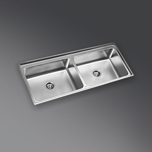 Kaff Sink -  KSD 116 DB - Stainless steel - Double bowl