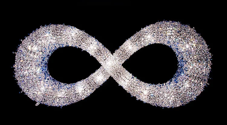Elegance Series - Infinite crystal chandelier