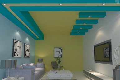 Zeta L Cross Ceiling - Main Image