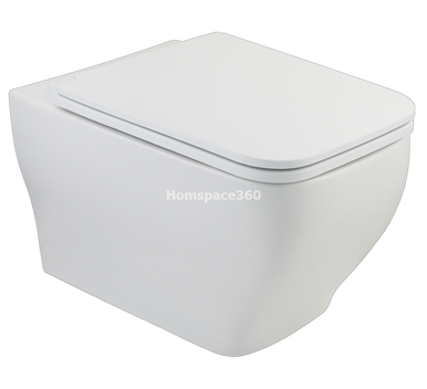 Hindware Element Plus 92566 S-Trap Wall Mounted White Matte Water