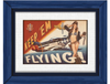  "KEEP EM FLYING-P51 MUSTANG"  WOOD  PRINT  