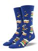 Sandwiches Men's Socks (AVAILABLE IN ONLY BLACK ) 