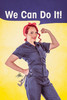 We Can Do It Pin-Up Poster