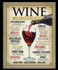 WINE  AROUND  THE   WORLD -------------METAL  SIGN