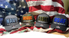 U.S.  VETERAN-- 5-PANEL-- ADJUSTABLE SNAP-BACK-- TRUCKER CAP