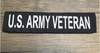 U.S.  ARMY---SEAT BELT  COVER