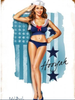 "NAVY GIRL" METAL SIGN