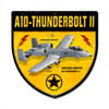 A-10 Thunderbolt Shield Metal Sign