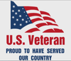  "PROUD VETERAN"  CERAMIC MUG 