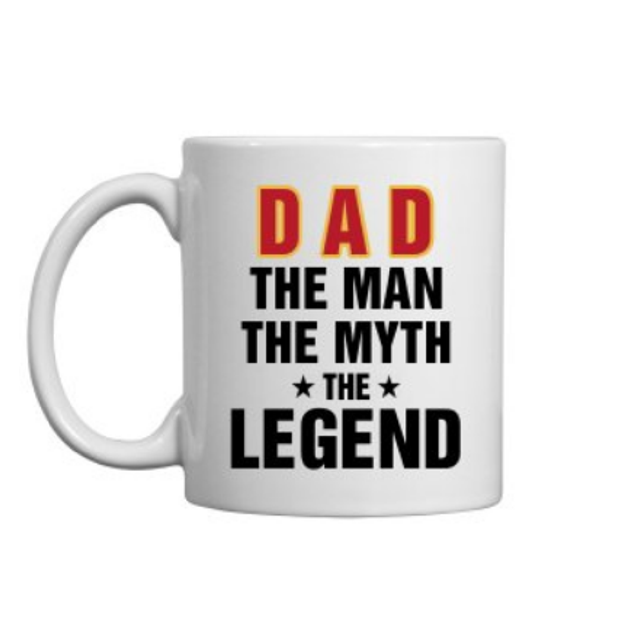 dad the man the myth the legend mug