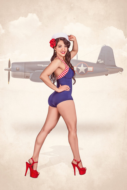 "Up Up and Away with Melanie" Poster