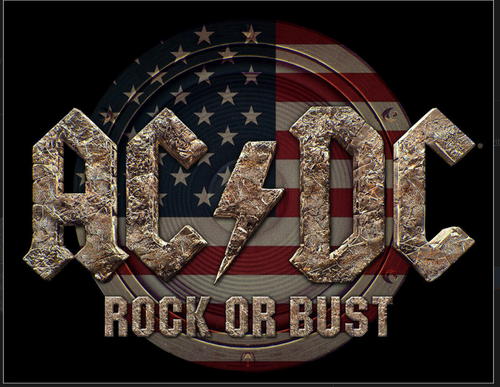 AC/DC METAL SIGN 